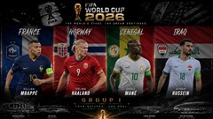 Lịch thi đấu bảng I World Cup 2026: Điểm sáng Á quân 
