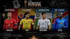 Lịch thi đấu Bảng K World Cup 2026: Giấc mơ World Cup của Ronaldo