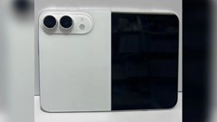 iPhone gập lộ diện: Khung titan mỏng kỷ lục, duy nhất màu trắng