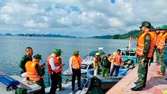 Quảng Ninh: Tìm thấy một thi thể vụ lật tàu tại Bản Sen
