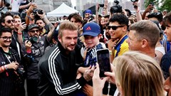 Chỉ cần bật TV ở Mỹ mùa World Cup, bạn sẽ nhìn thấy David Beckham
