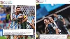 Messi tái hiện bài đăng năm 2022: Giữ “vía” hay triệu hồi vận may?
