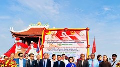 Khánh thành công trình cải tạo cảnh quan, ao sen chùa Một Cột tại tỉnh Khon Kaen, Thái Lan