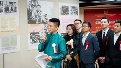 Triển lãm chuyên đề “Chủ tịch Hồ Chí Minh – Biểu tượng của thời đại” tại thành phố Fukuoka