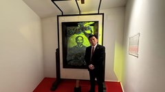 Triển lãm các tác phẩm điêu khắc ánh sáng về Chủ tịch Hồ Chí Minh 