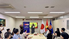 Trao giải cuộc thi “Kể chuyện, vẽ tranh, hát và đọc thơ về Bác Hồ với thiếu nhi” tại Nhật Bản