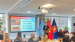 Phái đoàn Việt Nam tại LHQ thông tin tới báo chí quốc tế về Đại hội XIV của Đảng Cộng sản Việt Nam