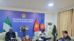 Đại sứ quán Việt Nam tại Nigeria tổ chức họp báo thông tin về Đại hội XIV của Đảng Cộng sản Việt Nam