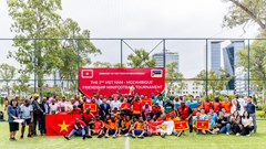 Lễ kỷ niệm 30.4 và Giải bóng đá hữu nghị lần thứ hai tại Mozambique