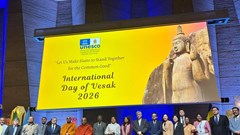 Phái đoàn Việt Nam phối hợp cùng các nước tổ chức Lễ Kỷ niệm Ngày quốc tế Vesak 2026 tại UNESCO