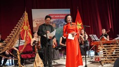 Sắc màu văn hóa Việt Nam thu hút công chúng Bắc Macedonia