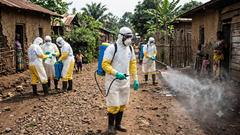 Dịch Ebola tại CHDC Congo vượt 10.000 ca mắc, nguy cơ lây lan gia tăng