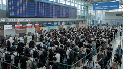Hàn Quốc: Sự cố hệ thống làm thủ tục hàng không gây ùn tắc tại sân bay Incheon