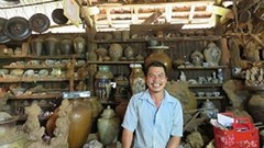 Anh nông dân say mê sưu tầm cổ vật 