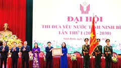 Phó Chủ tịch nước Võ Thị Ánh Xuân dự Đại hội Thi đua yêu nước tỉnh Ninh Bình