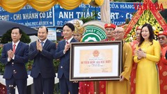 Trao Bằng xếp hạng Di tích Quốc gia đặc biệt chùa Cổ Lễ
