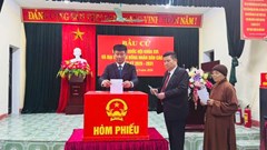 Hơn 3 triệu cử tri tỉnh Ninh Bình nô nức đi bầu cử