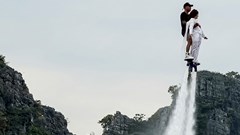 Sự cố flyboard ở Ninh Bình: Hồ Núi Lớ không phải khu vực biểu diễn