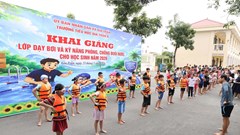 Ninh Bình: Trang bị kỹ năng phòng, chống đuối nước cho học sinh
