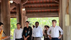 Đoàn đại biểu UNESCO thăm Di tích quốc gia đặc biệt Tam Chúc