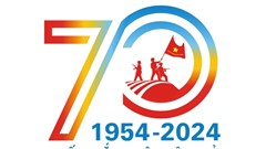 Mẫu logo tuyên truyền kỷ niệm 70 năm Chiến thắng Điện Biên Phủ