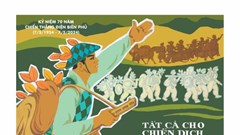 16 giải thưởng tranh cổ động tuyên truyền 70 năm Chiến thắng Điện Biên Phủ 