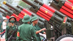 Dàn pháo lễ kỷ niệm 70 năm Chiến thắng Điện Biên Phủ đã sẵn sàng