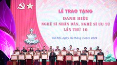 Những điểm mới tại Nghị định số 61/2024/NĐ-CP về xét tặng danh hiệu NSND, NSƯT