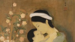 Nhà đấu giá Million giới thiệu tranh lụa xuất sắc bậc nhất về Tình mẫu tử của Lê Phổ