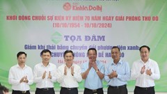 Ra mắt chuyên mục Chào mừng 70 năm Ngày Giải phóng Thủ đô trên Báo Kinh tế & Đô thị