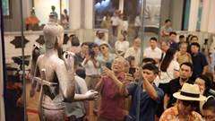 Chiêm ngưỡng cổ vật đặc sắc Tượng đồng Nữ thần Durga sau hành trình về nước