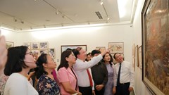 Chiêm ngưỡng tác phẩm mỹ thuật, nhiếp ảnh của tác giả được tặng Giải thưởng Hồ Chí Minh, Giải thưởng Nhà nước 