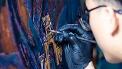 Thỏa sức với sơn mài trong kho tàng bản sắc văn hóa Việt