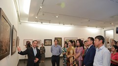 “Hà Nội - Sức sống và Niềm tin” trong tác phẩm mỹ thuật
