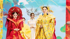 Mẫu nhí Hải Phương “đốt cháy” Ngày hội Văn hóa Hữu nghị Việt – Hàn
