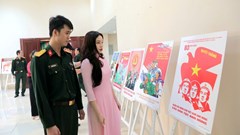  15 giải thưởng sáng tác tranh cổ động kỷ niệm 80 năm Ngày thành lập QĐND Việt Nam