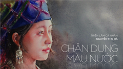 Có gì ở triển lãm “Chân dung màu nước - Sự soi chiếu qua những tấm gương” khiến người xem tò mò