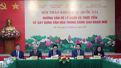 Xây dựng văn hóa trong Đảng cần triển khai đồng bộ, khoa học