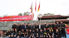 Môn phái Bình Định Gia với các tiết mục đặc sắc tại Hội Gò Đống Đa  Xuân Ất Tỵ 2025