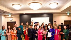 Ra mắt CLB Di sản Áo dài Việt Nam tại Tokyo - Nhật Bản