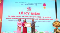 Tạp chí Người Hà Nội kỷ niệm 40 năm thành lập