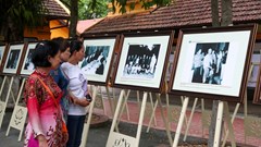 Triển lãm 135 ảnh tư liệu Bác Hồ tại Khu Phủ Chủ tịch 