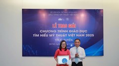 Gần 4.000 lượt dự thi “Tìm hiểu mỹ thuật Việt Nam năm 2025”