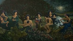 Đất Mẹ: Câu chuyện về tình mẫu tử trong tranh của họa sĩ Nguyễn Như Đức