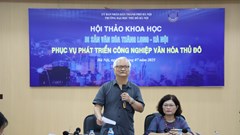 Phát huy nguồn lực di sản Thăng Long – Hà Nội để phát triển công nghiệp văn hoá 