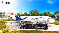  Máy bay được vận chuyển và lắp đặt tại Triển lãm Thành tựu đất nước như thế nào?