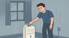 Sai lầm thường gặp khi dùng máy hút ẩm khiến nồm càng nặng hơn