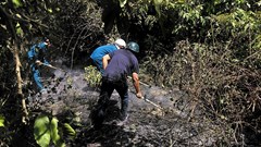 Chiến binh “sao vuông” thâu đêm cứu hỏa  