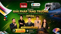 Print Growth Summit 2026 thúc đẩy kết nối và tăng trưởng bền vững ngành in ấn – quảng cáo Việt Nam
