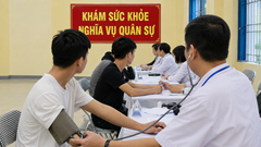 Không chấp hành quyết định khám sức khỏe nghĩa vụ quân sự, có thể bị phạt tới 75 triệu